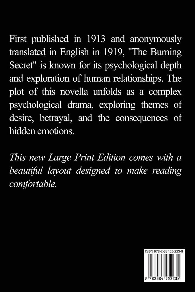 Weitere Ansicht: The Burning Secret | Stefan Zweig