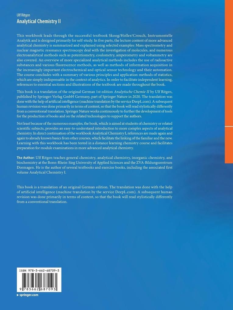 Weitere Ansicht: Analytical Chemistry II | Ulf Ritgen