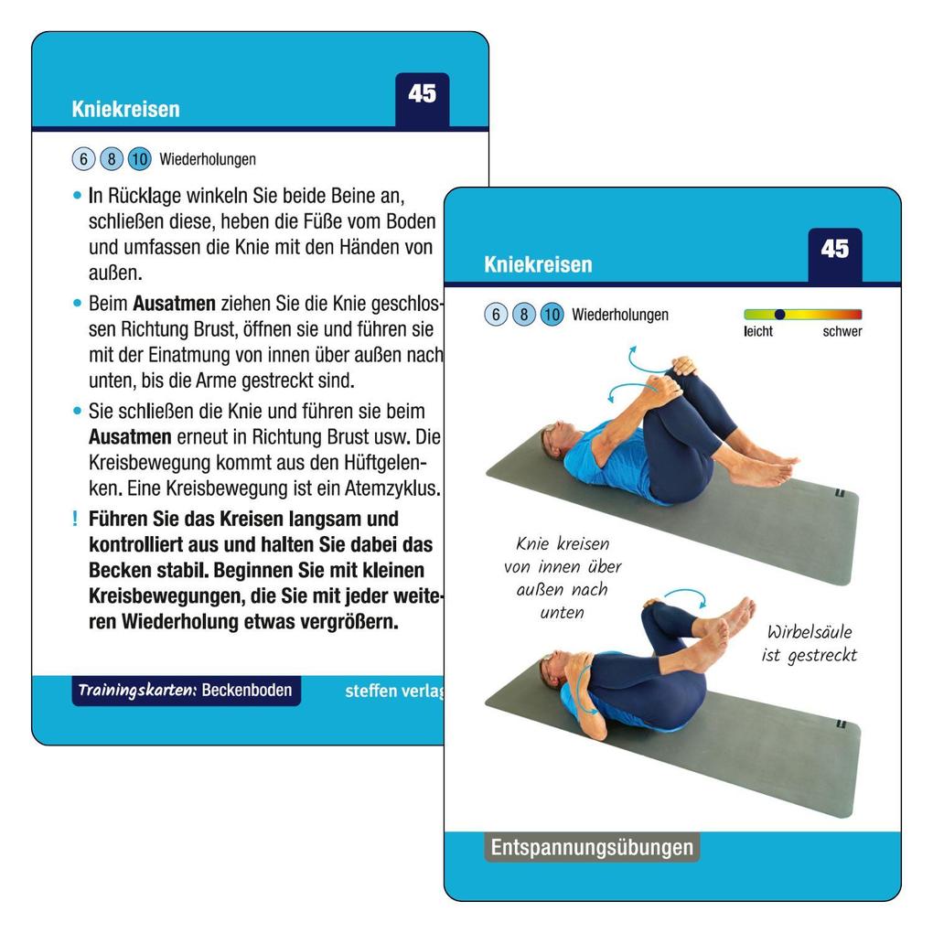 Weitere Ansicht: Trainingskarten Beckenboden | Ronald Thomschke, Benno Paulitz