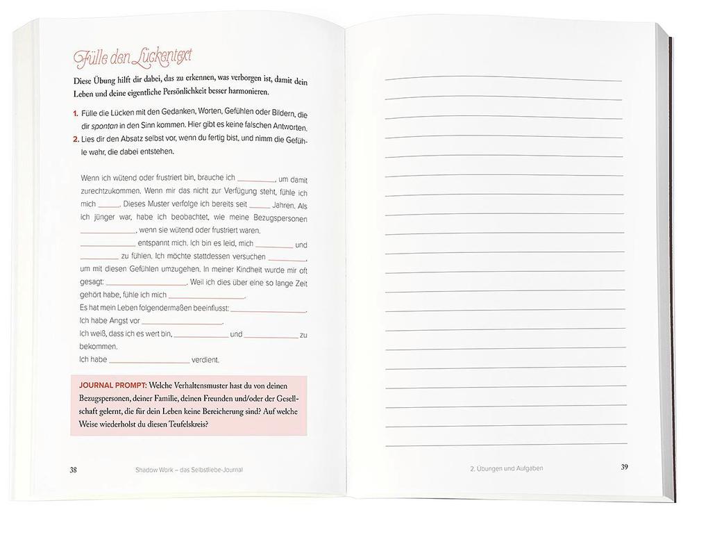 Weitere Ansicht: Shadow Work - das Selbstliebe-Journal | Latha Jay, Valerie Inez