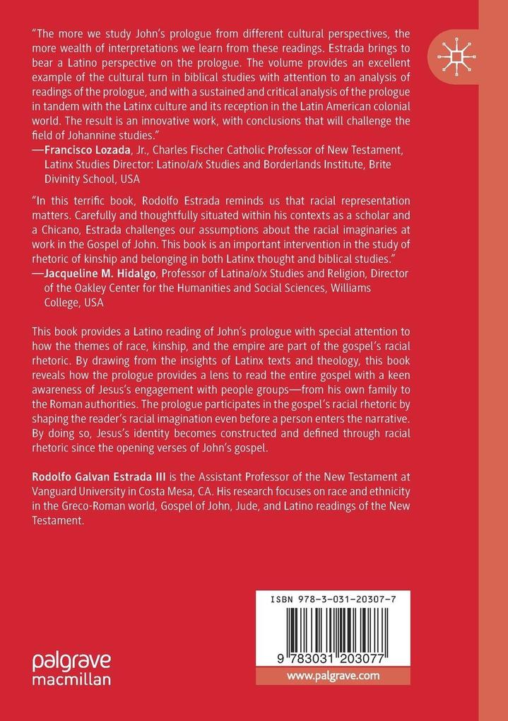 Weitere Ansicht: A Latino Reading of Race, Kinship, and the Empire | Rodolfo Galvan Estrada III