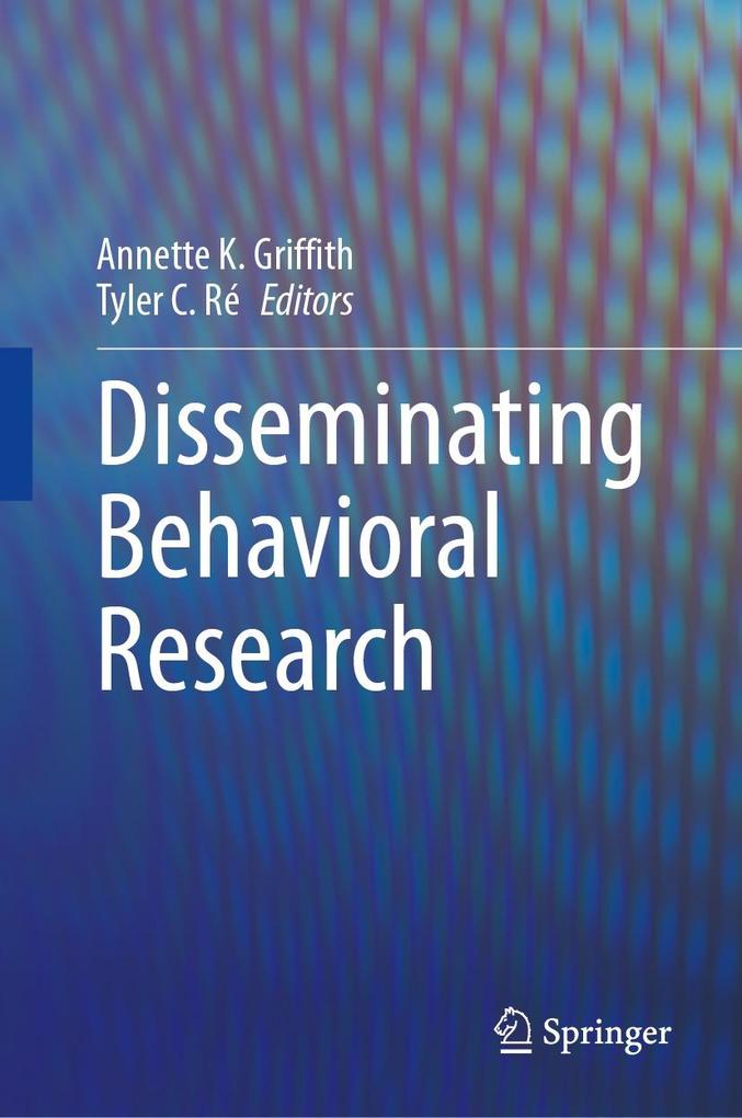Produktbild: Disseminating Behavioral Research