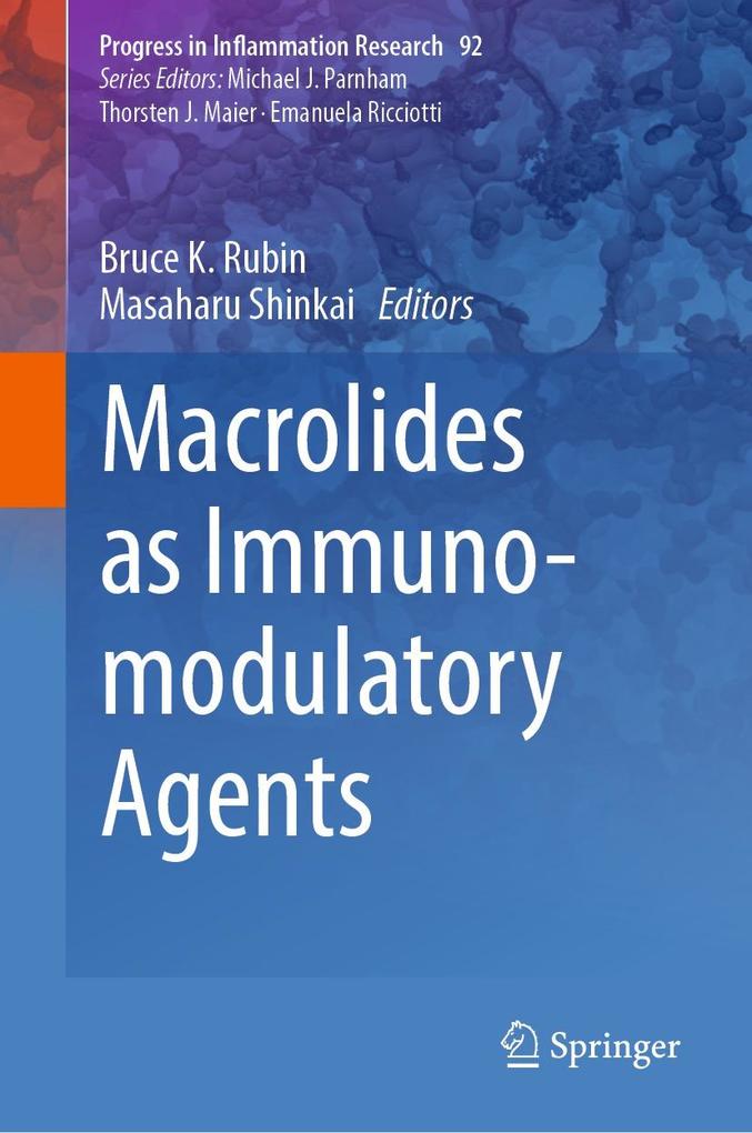 Produktbild: Macrolides as Immunomodulatory Agents