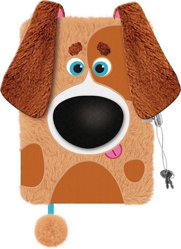 Produktbild: Tagebuch Plüsch "PREMIUM Bernard the Dog", DIN A 5, 96 Seiten