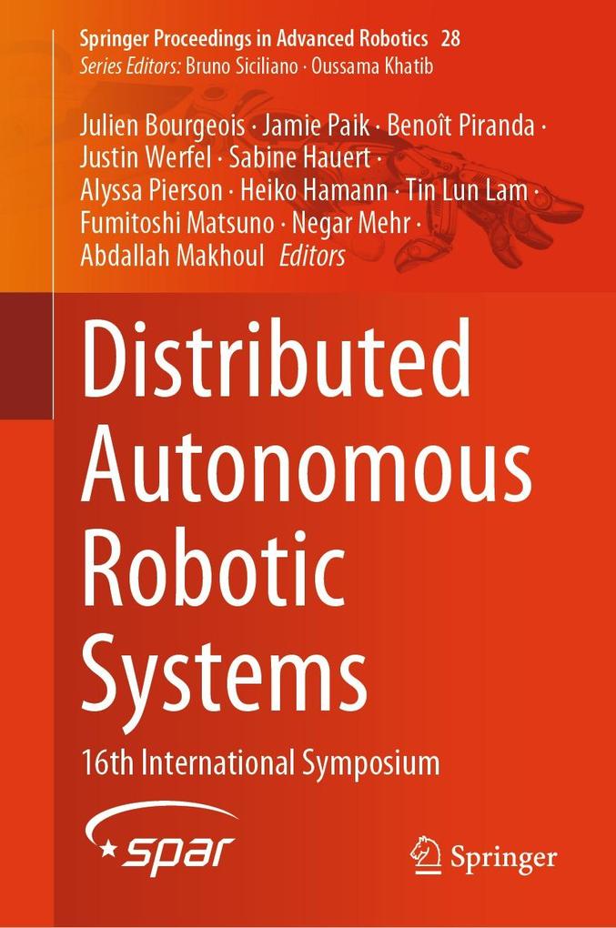 Produktbild: Distributed Autonomous Robotic Systems