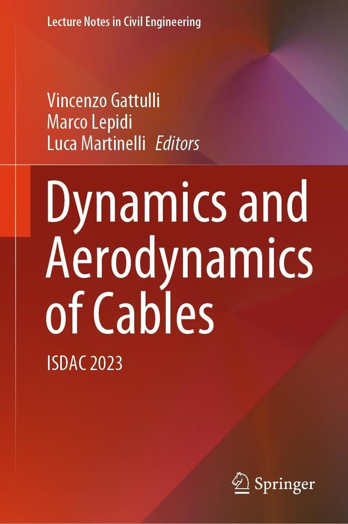 Produktbild: Dynamics and Aerodynamics of Cables
