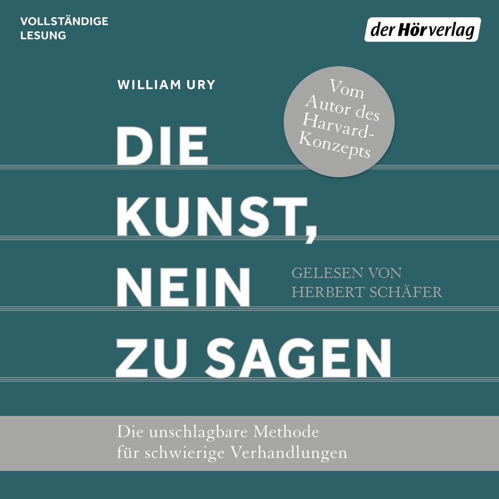 Produktbild: Die Kunst, Nein zu sagen | William Ury