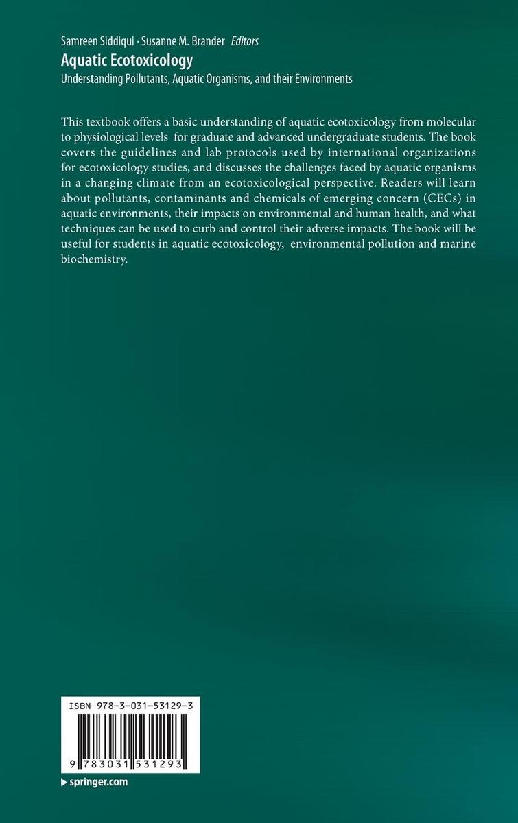 Weitere Ansicht: Aquatic Ecotoxicology