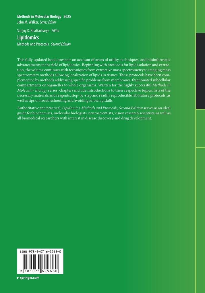 Weitere Ansicht: Lipidomics