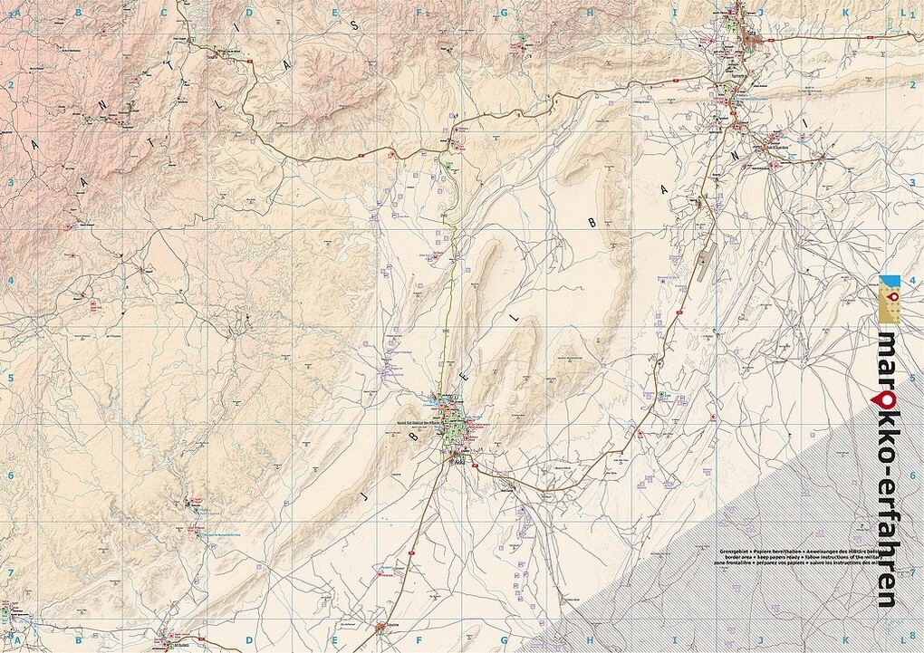 Weitere Ansicht: L14: Tata - Akka - Tadakoust - Jbel Bani + GPS-Waypoints | A. + B. Conrad, Www. Marokko-Erfahren. de, A. B. Conrad