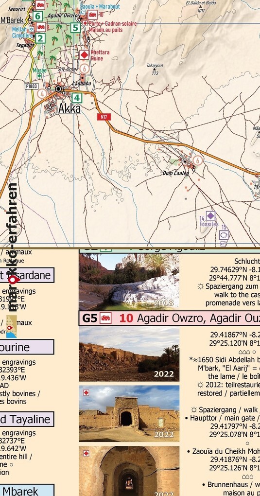 Weitere Ansicht: L14: Tata - Akka - Tadakoust - Jbel Bani + GPS-Waypoints | A. + B. Conrad, Www. Marokko-Erfahren. de, A. B. Conrad