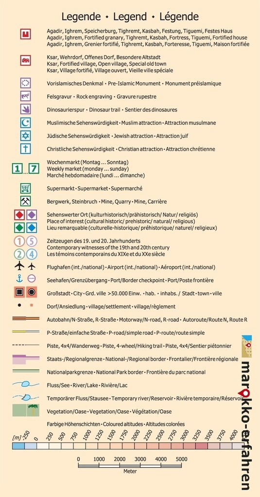 Weitere Ansicht: L14: Tata - Akka - Tadakoust - Jbel Bani + GPS-Waypoints | A. + B. Conrad, Www. Marokko-Erfahren. de, A. B. Conrad