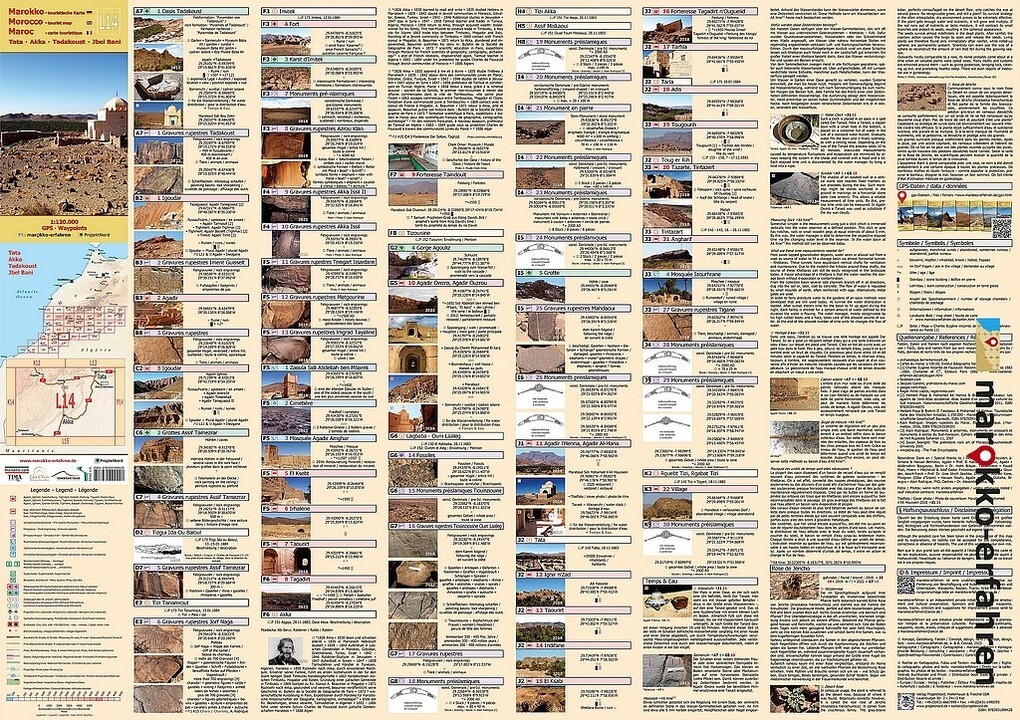 Weitere Ansicht: L14: Tata - Akka - Tadakoust - Jbel Bani + GPS-Waypoints | A. + B. Conrad, Www. Marokko-Erfahren. de, A. B. Conrad