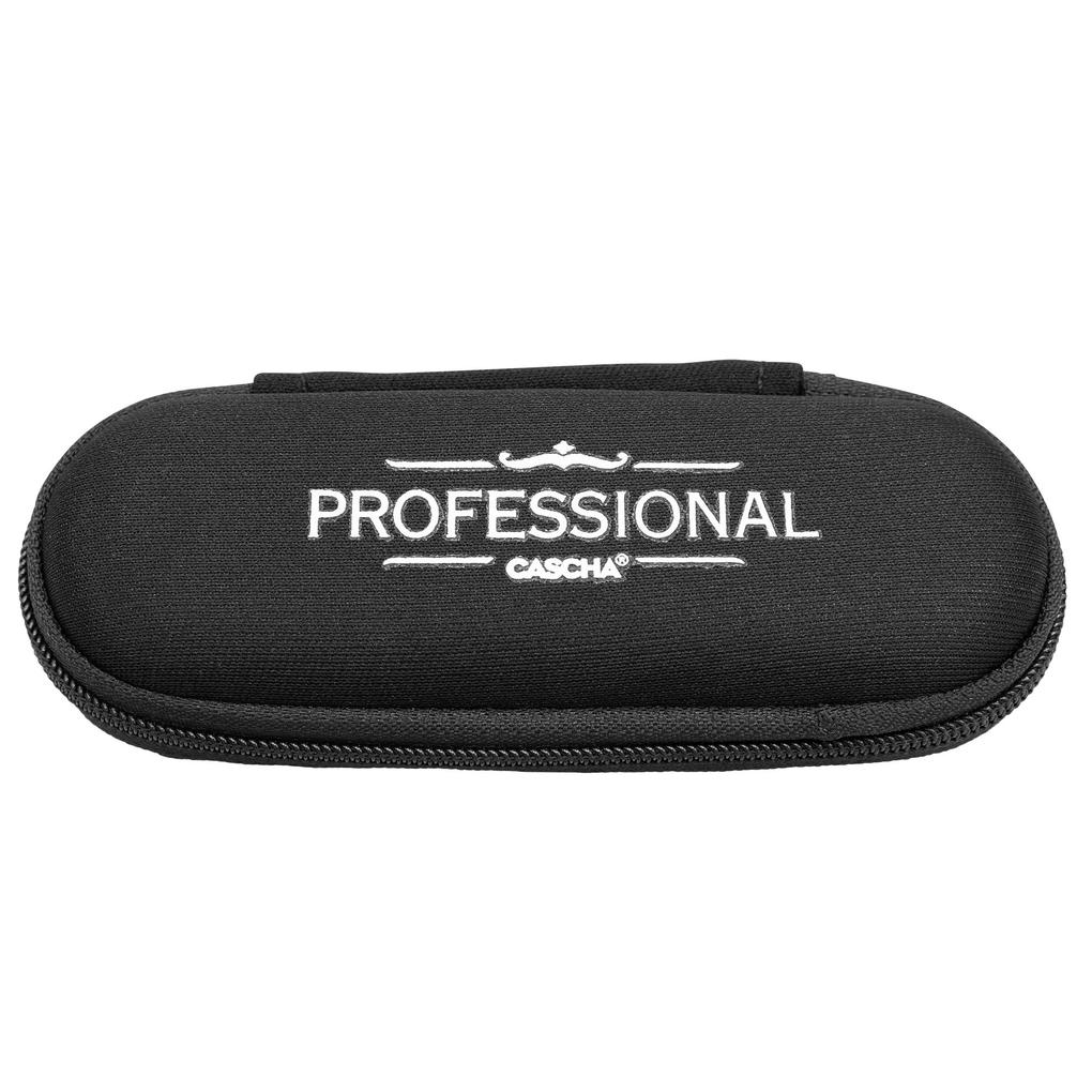 Weitere Ansicht: Professional Blues Harmonica in C (incl. case and cleaning cloth)