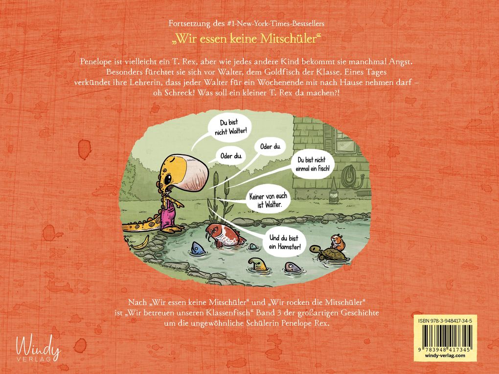 Weitere Ansicht: Wir betreuen unseren Klassenfisch - Band 3 der Penelope-Reihe | Ryan T. Higgins
