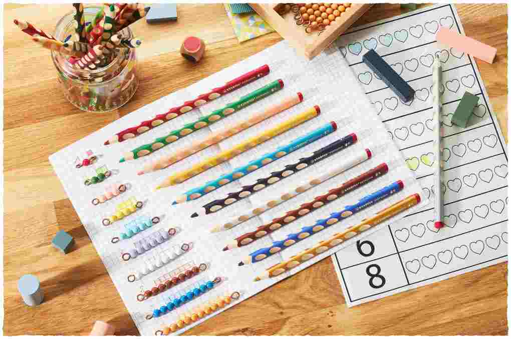 Weitere Ansicht: STABILO Buntstift Ergonomisch für Linkshänder, EASYcolors, 24er Set