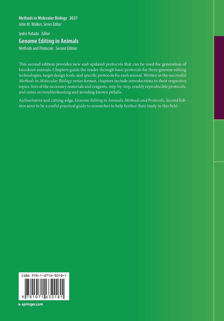 Weitere Ansicht: Genome Editing in Animals