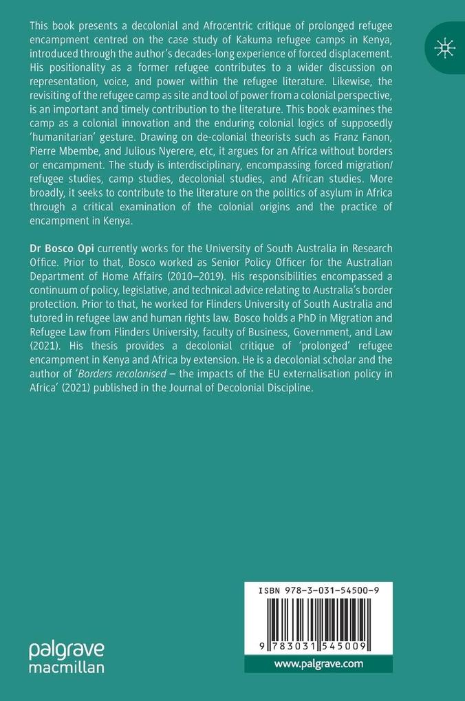 Weitere Ansicht: Refugee Coloniality | Bosco Opi