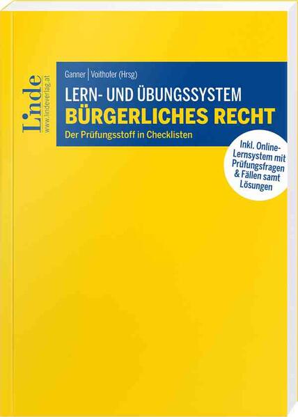 Produktbild: Lern- und Übungssystem Bürgerliches Recht | Martina Brugger, Susanna Eder, Johannes Flume, Michael Ganner, Simon Laimer