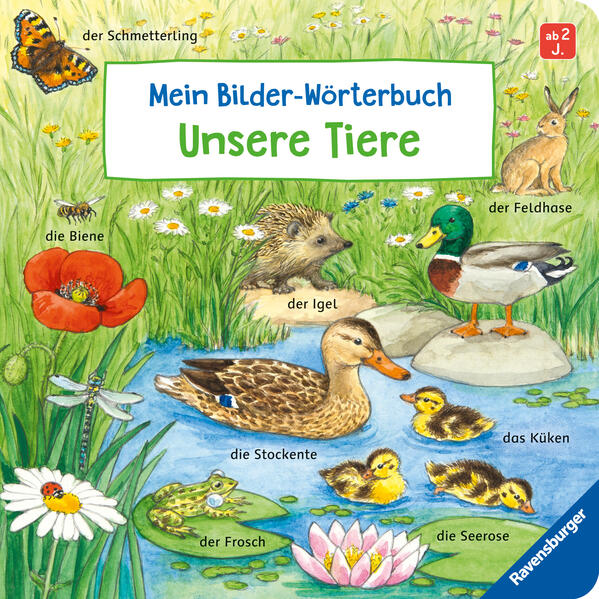 Produktbild: Mein Bilder-Wörterbuch: Unsere Tiere | Susanne Gernhäuser