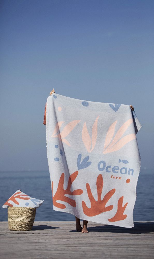 Produktbild: Fussenegger Flanelldecke "Ocean love"
