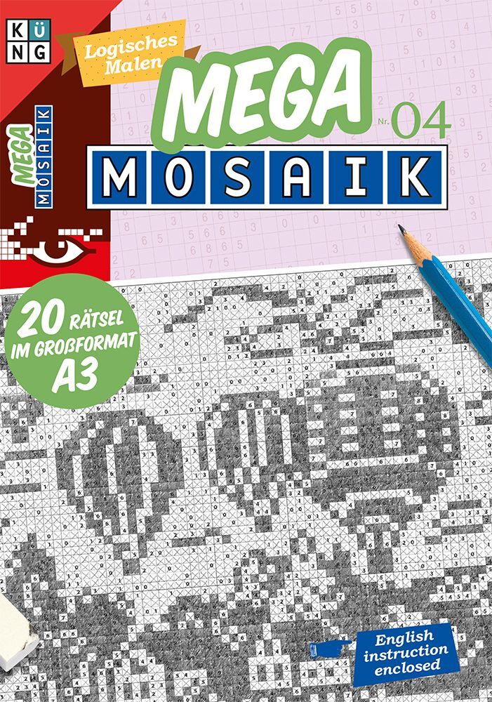 Produktbild: Mega-Mosaik 04, 20 Teile | Keesing Schweiz AG