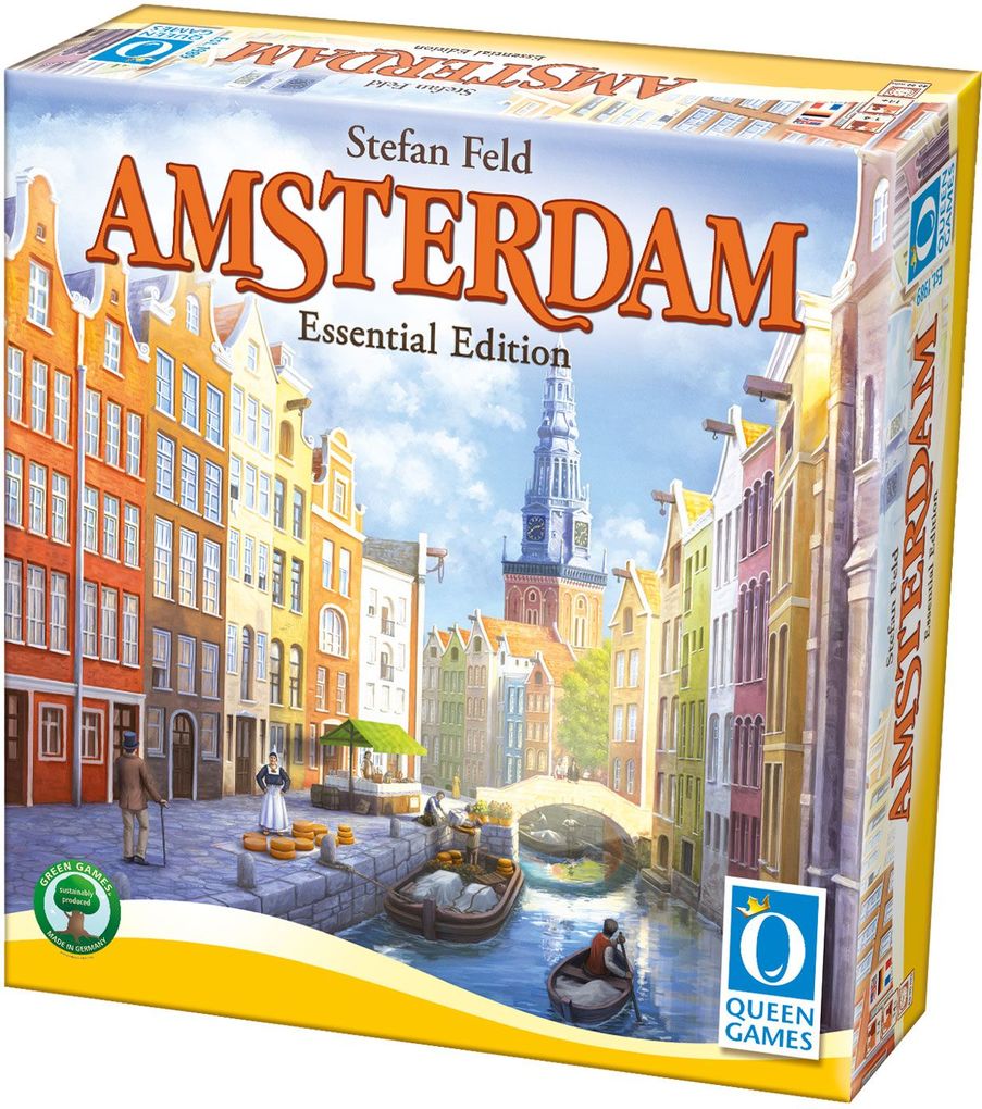 Produktbild: Queen Games - Amsterdam - Essential Edition | Stefan Feld