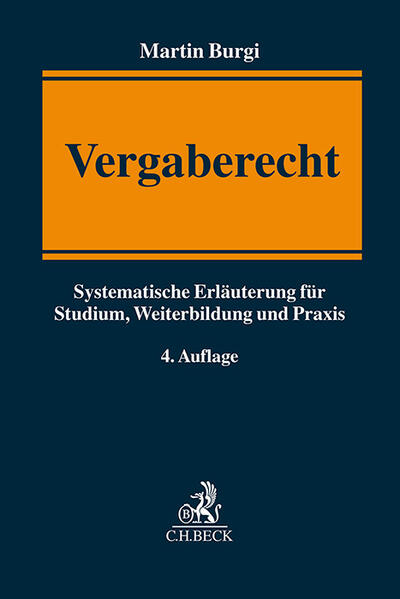 Produktbild: Vergaberecht | Martin Burgi