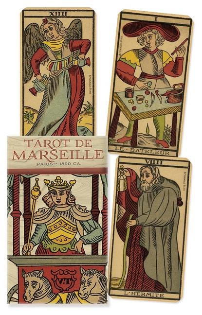 Produktbild: Tarot de Marseille: Paris 1890 | Giordano Berti, Lo Scarabeo