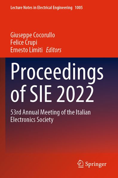 Produktbild: Proceedings of SIE 2022
