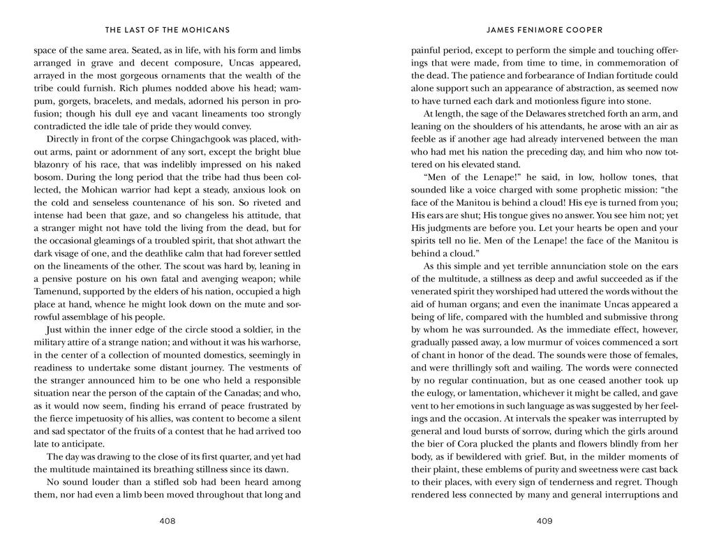 Weitere Ansicht: The Last of the Mohicans | James Cooper