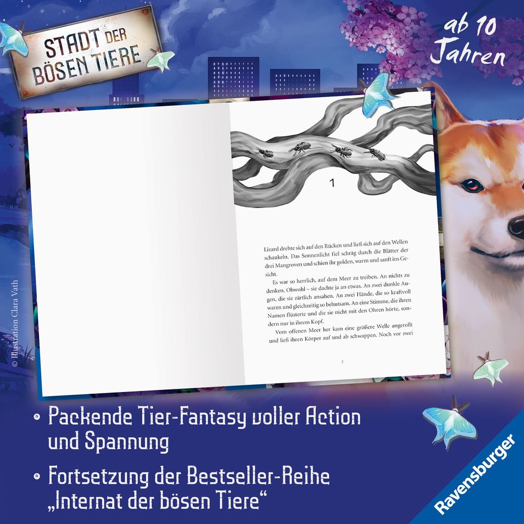 Weitere Ansicht: Stadt der bösen Tiere, Band 3 - Der Spion | Gina Mayer