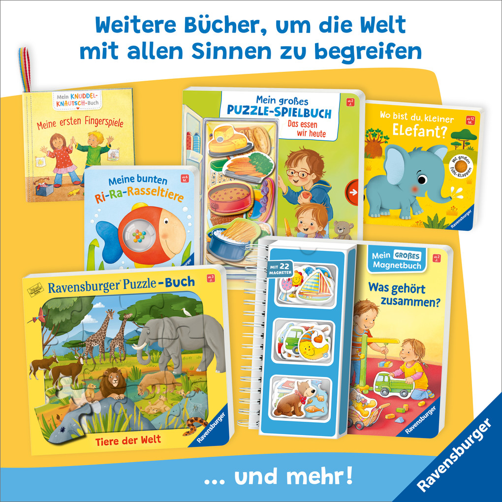 Weitere Ansicht: ministeps: Mein erstes Klapperbuch | Sandra Grimm