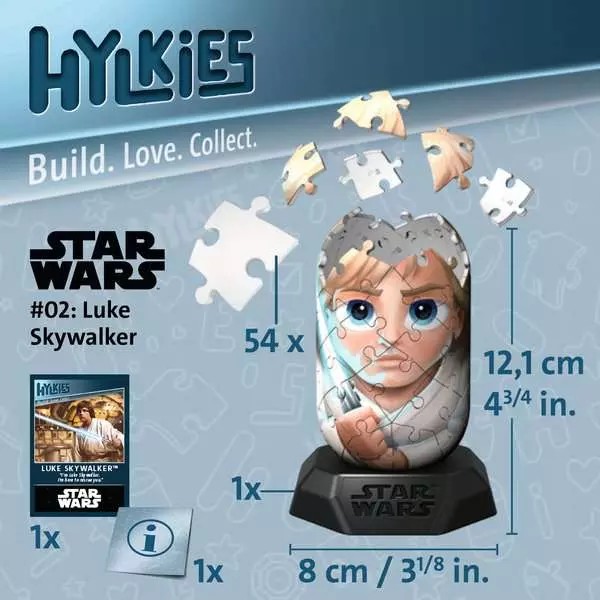 Weitere Ansicht: Hylkies Star Wars Luke Skywalker Sammelfigur