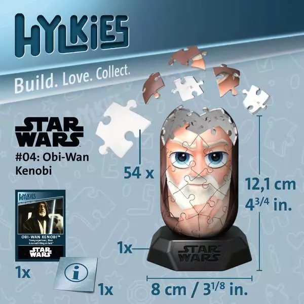 Weitere Ansicht: Hylkies Star Wars Obi-Wan Kenobi Sammelfigur