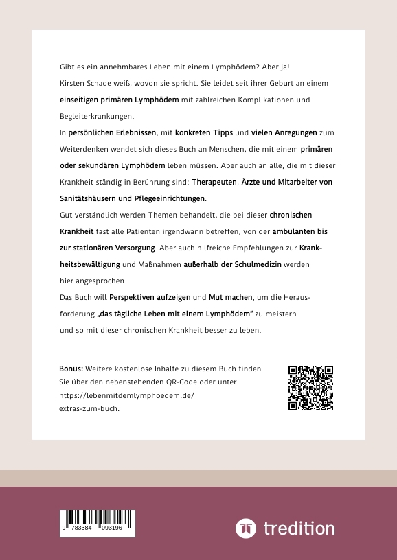 Weitere Ansicht: Leben mit dem Lymphödem | Kirsten Schade