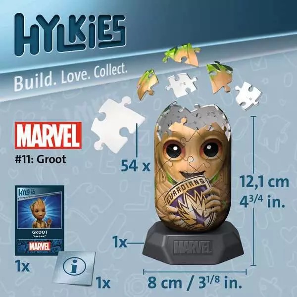 Weitere Ansicht: Hylkies Marvel Heroes Groot Sammelfigur