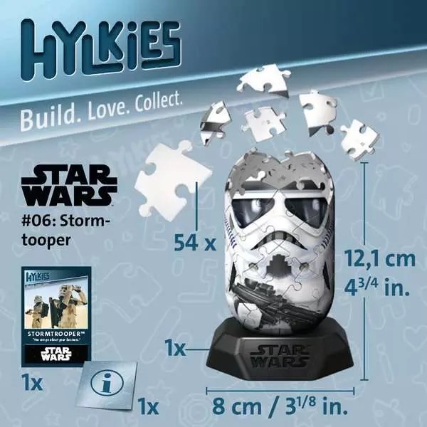Weitere Ansicht: Hylkies Star Wars Sturmtruppler Sammelfigur