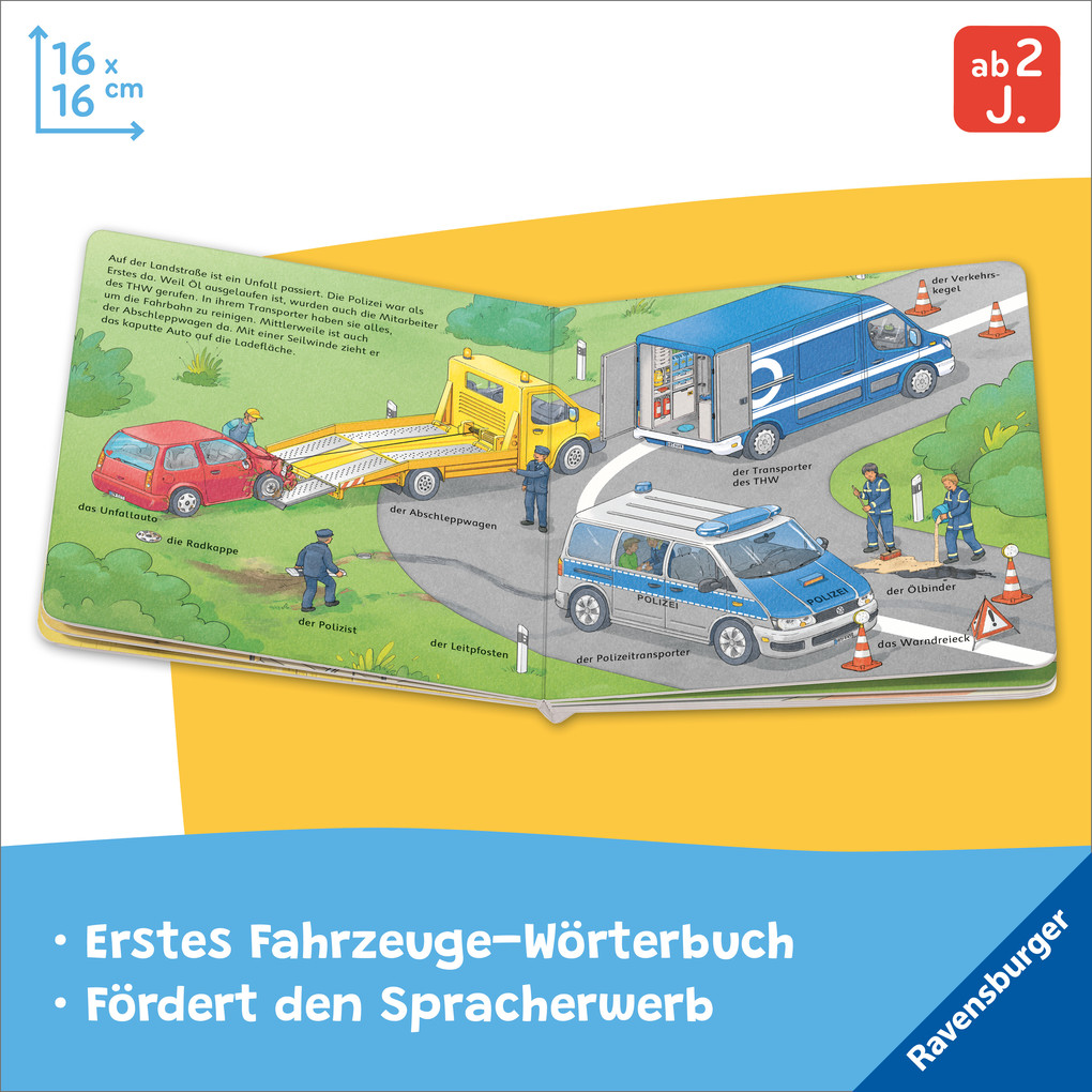 Weitere Ansicht: Mein Bilder-Wörterbuch: Unsere Fahrzeuge | Susanne Gernhäuser