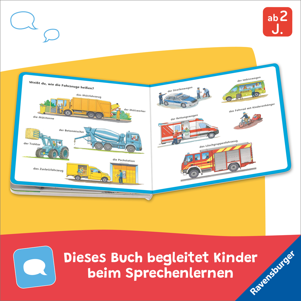 Weitere Ansicht: Mein Bilder-Wörterbuch: Unsere Fahrzeuge | Susanne Gernhäuser