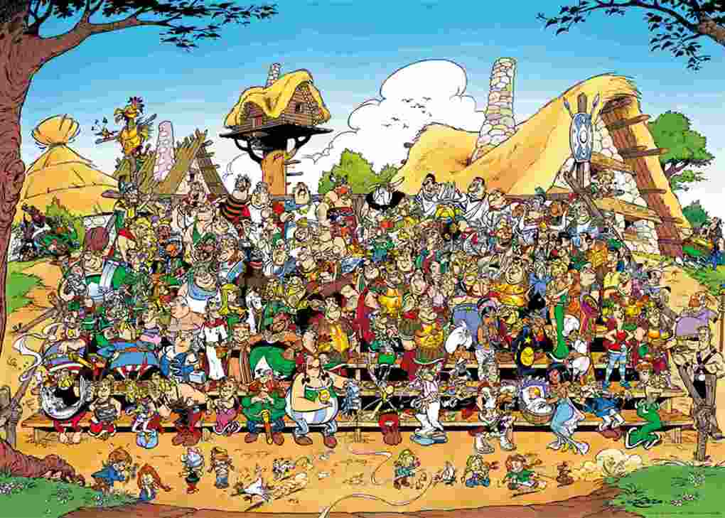 Weitere Ansicht: Erwachsenenpuzzle 1000 Teile - Idefix - Family Portrait