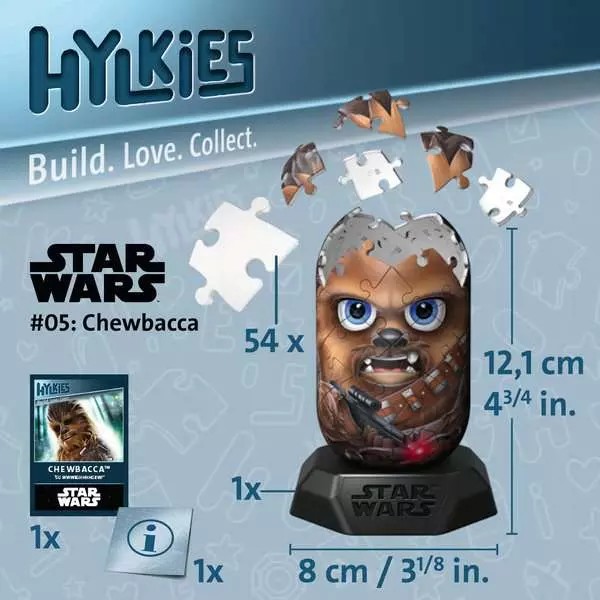 Weitere Ansicht: Hylkies Star Wars Chewbacca Sammelfigur
