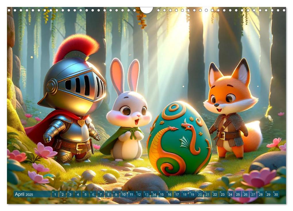 Weitere Ansicht: Ritterliche Tierfreunde: Ein Jahr voller Spannung und Humor (Wandkalender 2025 DIN A3 quer), CALVENDO Monatskalender | Artefacti Artefacti, Calvendo, artefacti