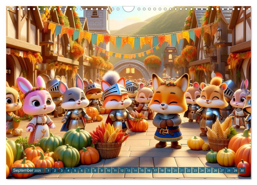 Weitere Ansicht: Ritterliche Tierfreunde: Ein Jahr voller Spannung und Humor (Wandkalender 2025 DIN A3 quer), CALVENDO Monatskalender | Artefacti Artefacti, Calvendo, artefacti