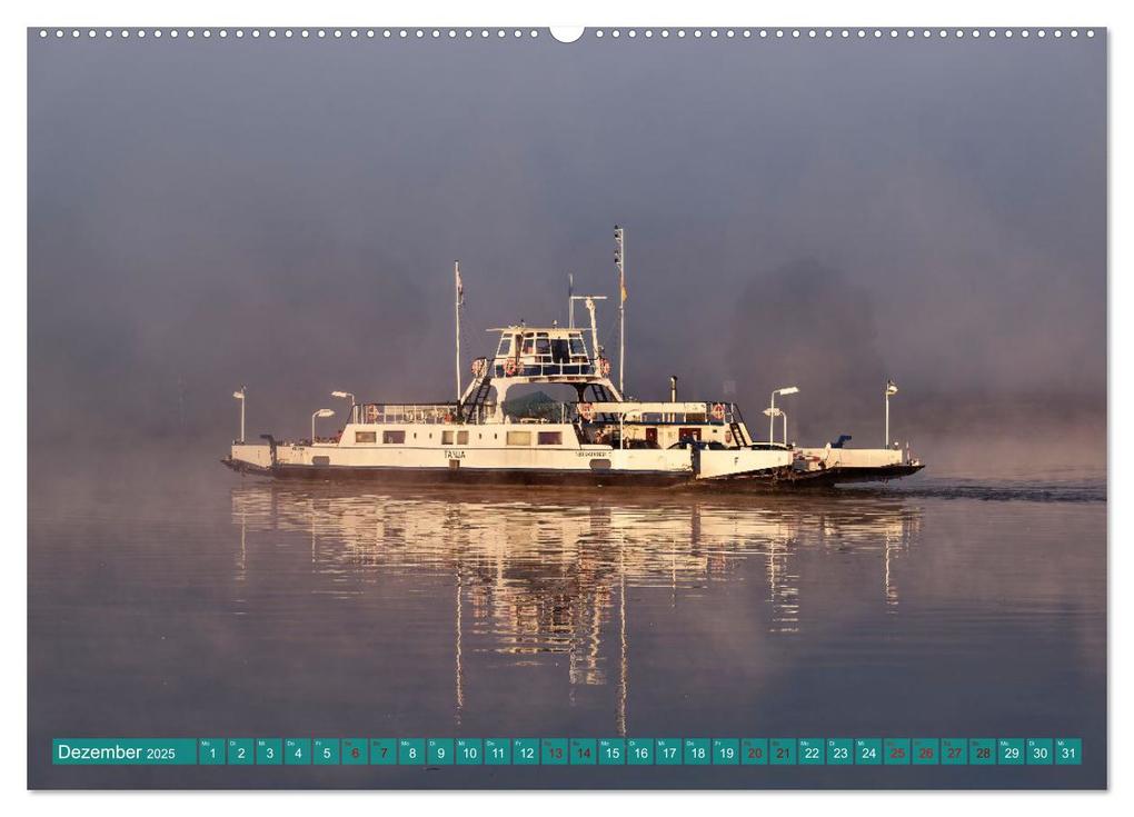 Weitere Ansicht: Flusslandschaft Elbe (hochwertiger Premium Wandkalender 2025 DIN A2 quer), Kunstdruck in Hochglanz | Markus Beck, Calvendo