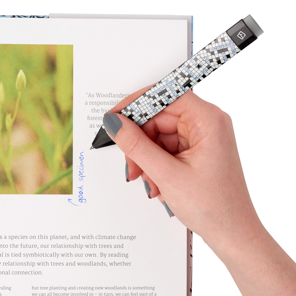 Weitere Ansicht: Pen Bookmark Set Crosswords - Stift und Lesezeichen in einem
