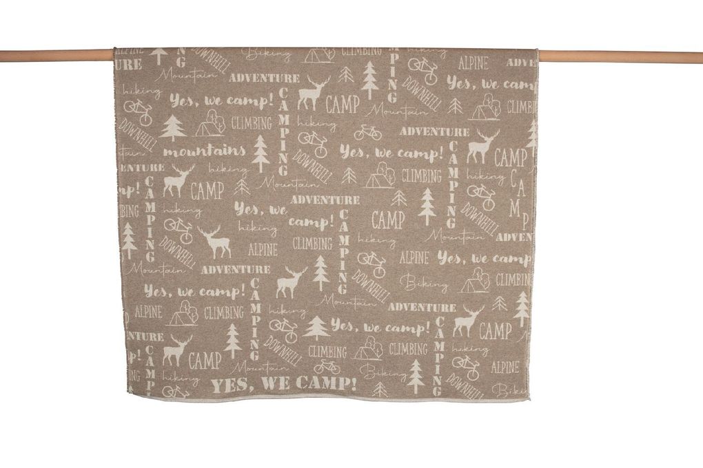 Weitere Ansicht: Fussenegger Flanelldecke "sketchnotes outdoor"