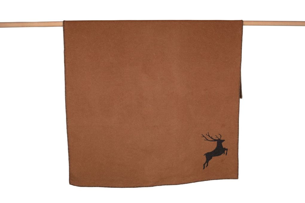 Weitere Ansicht: Fussenegger Baumwolldecke "Hirsch"