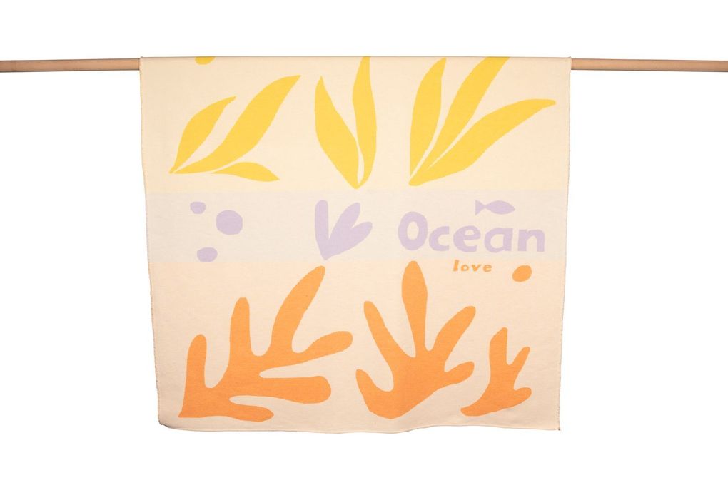 Weitere Ansicht: Fussenegger Flanelldecke "Ocean love"