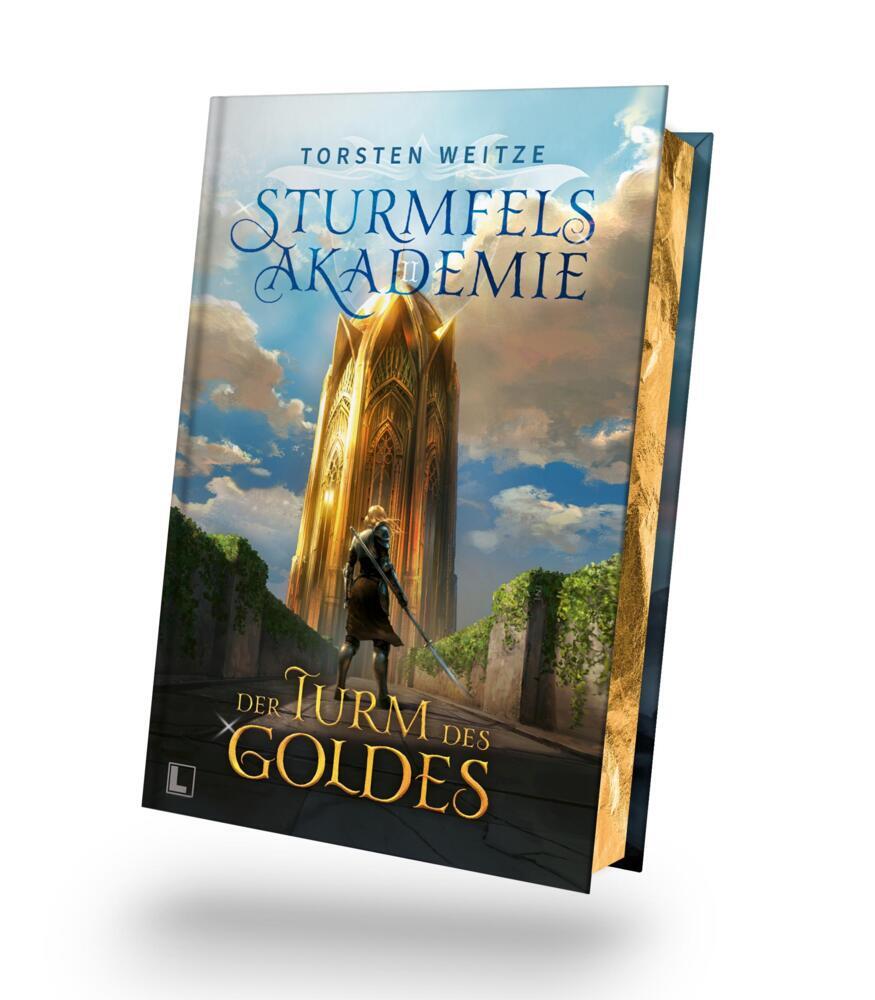 Weitere Ansicht: Der Turm des Goldes: Gebundene Schmuckausgabe mit Farbschnitt | Torsten Weitze